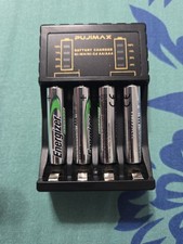 Battery USB Charger With 4 AAA Battery
