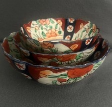 Imari Nesting Bowl Set of 3