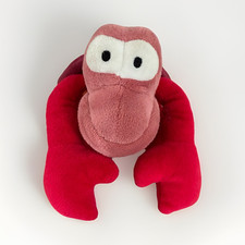 Disney Store The Little Mermaid Sebastian Crab Small Plush Stuffed Animal 1999
