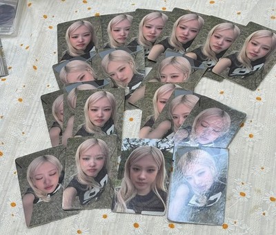 BLACKPINK ROSIE ROSÉ X PUMA LIMITED GIFT OFFICIAL PHOTOCARD BLINK