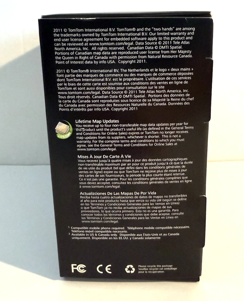 TomTom GO 2435M Car GPS System 4.3" USA/Canada/Mexico LIFETIME MAPS Navigator - Image 4 of 4