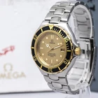 *NEAR MINT w/Box* OMEGA Seamaster Professional 200m Cal.1441 Qz Gold 36mm Men