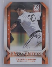 2013 Panini Elite Extra Edition Status Orange Die-Cut 4/10 Tyler Danish #20 2o2
