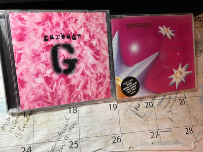 GARBAGE 2 CD LOT: GARBAGE + SPECIAL UK IMPORT MAXI-SINGLE