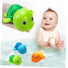 Bath Toys, Cute Swimming Turtle Baby Bath Toys for Toddler 1-3, Green Turtle