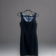 Tahari by Arthur S. Levine Women’s Sleeveless Lined Black Sheath Dress EUC! SZ 8