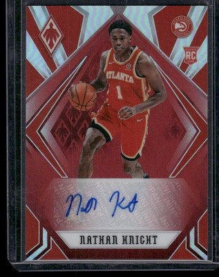 2020-21 Panini Chronicles #PH-NKN Nathan Knight Phoenix Rookie Autographs Red