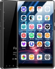 5 Inch 128GB MP3 Player with Bluetooth Wifi, Android 13 OS MP3 & MP4 Player with