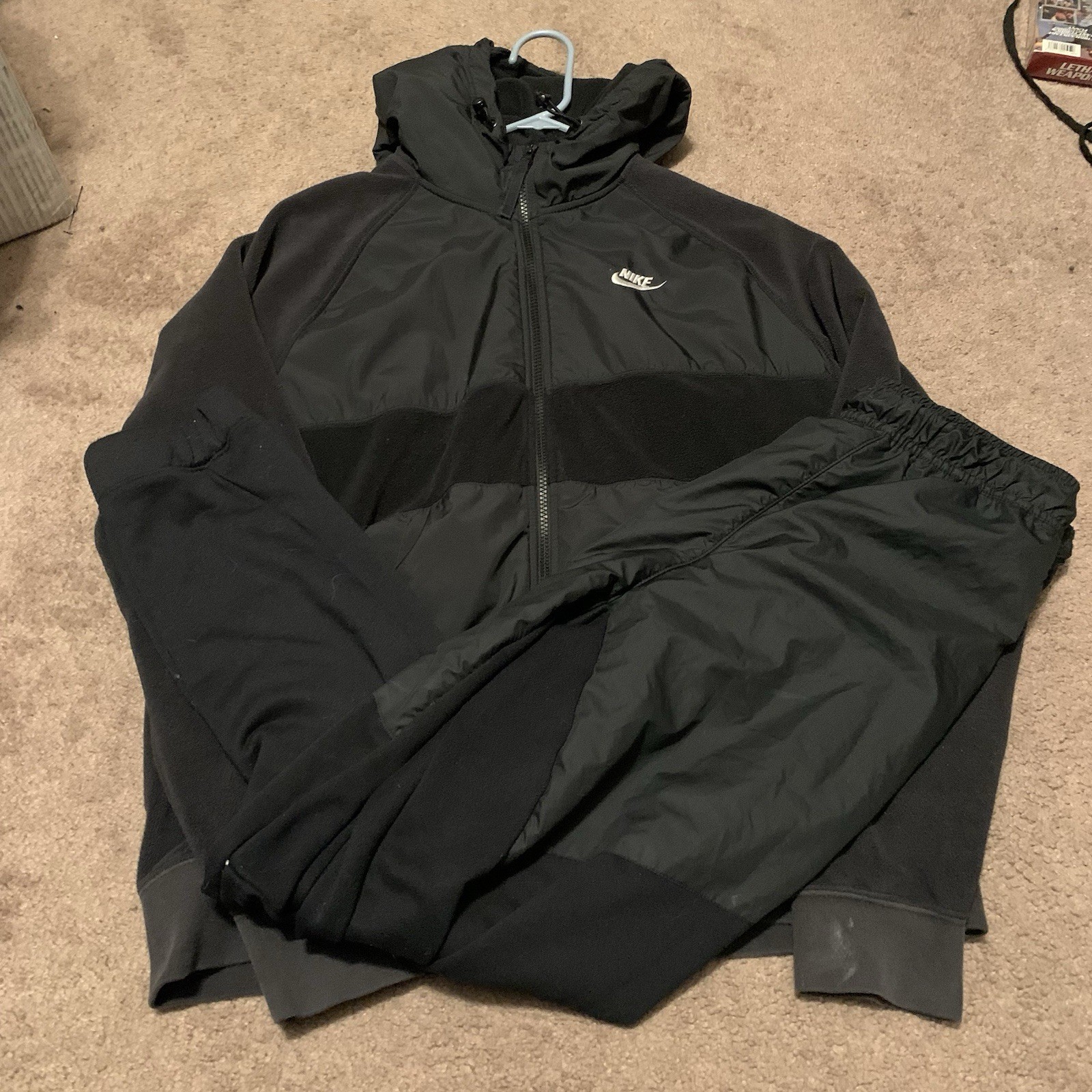 Nike Sportswear Tech Fleece Tracksuit Black Mens Medium