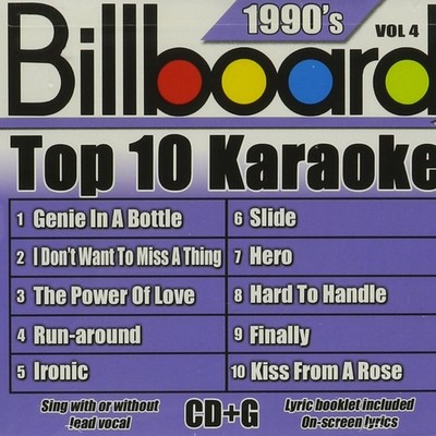 Billboard Karaoke Billboard Top-10 1990's Vol. 4 10+10-song G (CD) (US IMPORT)