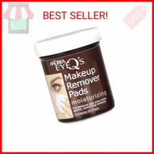 Andrea Eye Q's Eye Make Up Remover, Eye Q's Moisturizing, 65 pads