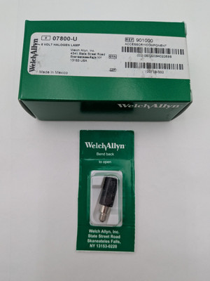 6V HALOGEN BULB FOR WELCH ALLYN 07800-U ILLUMINATOR SCOPE OEM