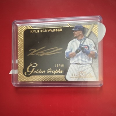Topps 2017 Five Star Kyle Schwarber Golden Graphs Auto GG-KS /50 Cubs