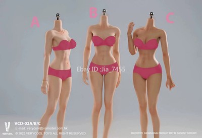 IN Stock VERYCOOL VCD-02 1/6 Female Seamless Body Medium Chest 12
