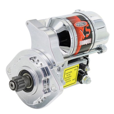 Powermaster Starter Motor 19531; XS Torque Chrome 172 Tooth for 1957-1958 HEMI