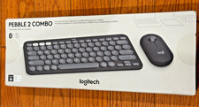 NEW Logitech Pebble 2 Combo Compact Wireless Keyboard Mouse 920-012061
