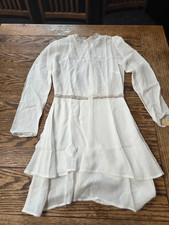 NWOT Reformation Sonoma Dress in ivory Sz 4P