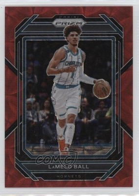 2022-23 Panini Prizm Choice Red Prizm 19/88 LaMelo Ball #150 14md