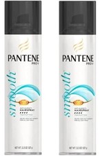 Lot of 2 New Pantene Pro-V Smooth Anti-Humidity Hairspray Maximum Hold 11.5 oz