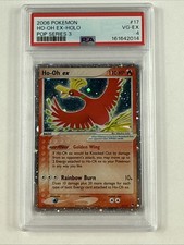 2006 POKEMON POP SERIES 3 #17 HO-OH EX-HOLO PSA 4