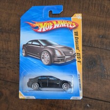 Hot Wheels 09 Cadillac Ctsv Cts-v Black 2010 New Hot Wheels 09 Cadillac Ctsv Cts-v Black 2010 New