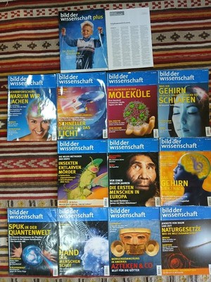 Bild der Wissenschaft Jahrgang 2003   11 Hefte ohne Mai