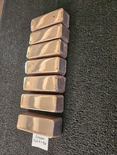 1 Lb 4 Oz Hand Poured 20 Oz .999 Fine PURE Trapezoid Copper Ingot Beautiful Bar