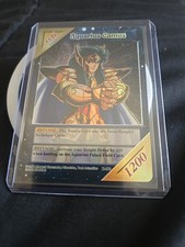 Juego de cartas coleccionables Acuario Camus / Caballeros del Zodiaco TCG
