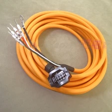 For Servo motor encoder cable S6-L-M107-20.0-TS Shielded power line 20M
