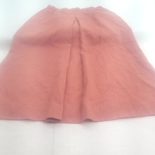 Vintage JH Collectibles Orange Divided Front Size 10 Midi Skirt