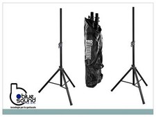 PROAUDIO SS20KBK COPPIA Stativi Supporti Aste Piedistalli per Casse con Borsa BK