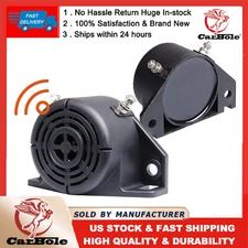 12/24V 105DB BackUp Warning Alarm Reverse Beeper Horn For Car Pickup Van Truck
