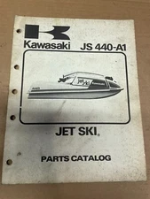 Kawasaki JS440-A1 Jet Ski Parts Catalog 1976 1980