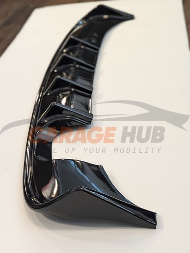 Diffusore Posteriore VERSIONE "S3" per Audi A3 8P 2008-2012 (3/5 porte) Dam NERO - Imagen 5 de 6