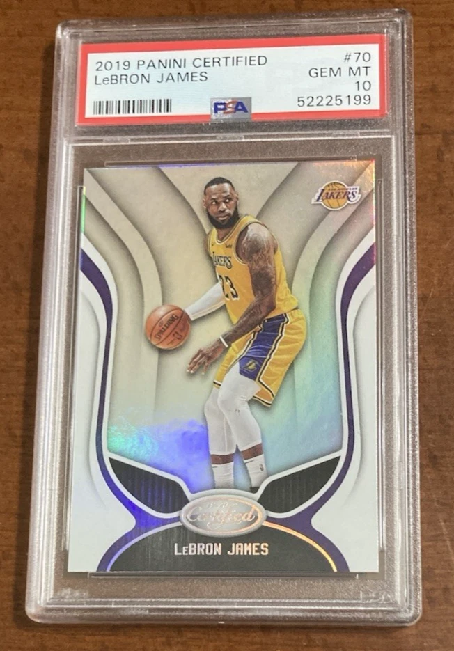 Lebron James trading card