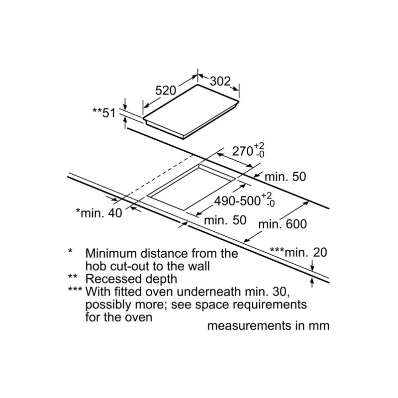 Siemens EX375FXB1E Placa de inducción de acero inoxidable, vitrocerámica, envío gratuito a todo el mundo Foto 3 de 3