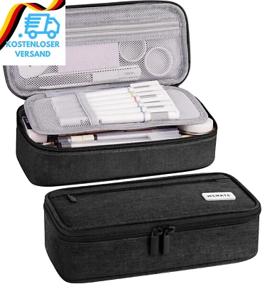 BESUCHE DEN WEMATE-STORE WEMATE Federmäppchen Federtaschen Mäppchen Etui Stifte 5 Fach, Große Kapazität P