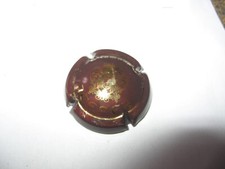 1 capsule de champagne Jeeper N°4 marron et or brillant
