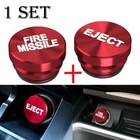 Car Lighter Universal 12V Cigarette Cover Fire Missile Accessories Eject Button
