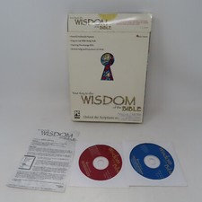 RARE - Wisdom of the Bible PC BIG BOX HOLY LAND EDITION Windows 98 Game COMPLETE
