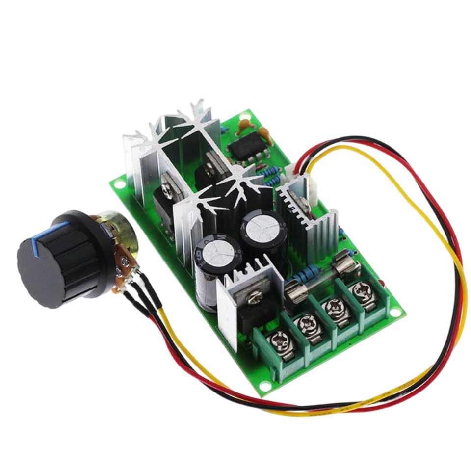♥ 12V 24V 36V 48V DC Motor Speed Controller Adjustable Current Voltage