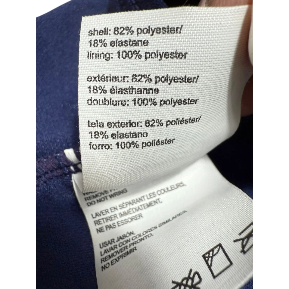 Traje de baño deportivo Speedo Infinity de una pieza rosa azul XS 5/6 para niñas Foto 3 de 4