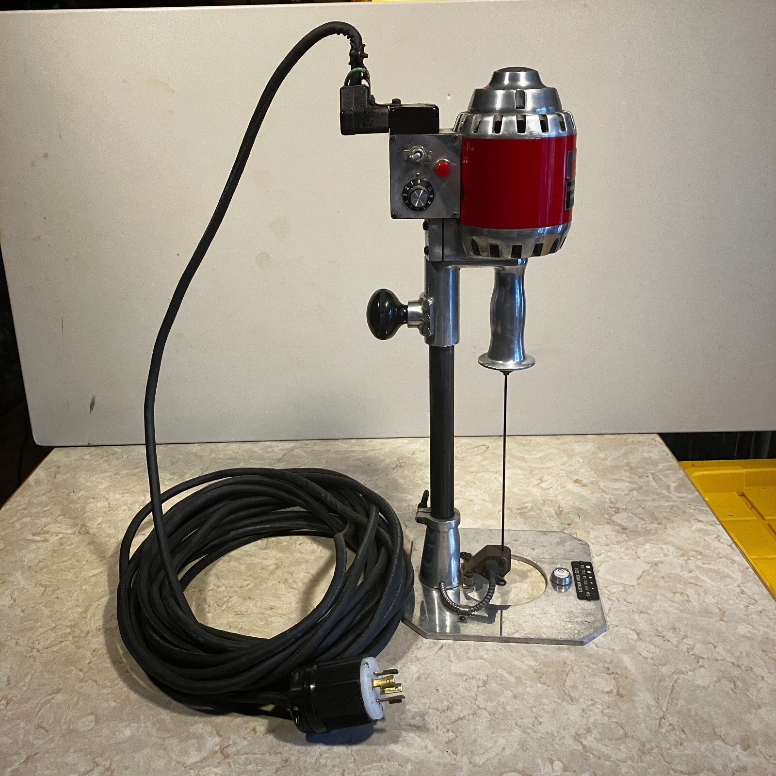 Eastman CD3H 8" Hot Cloth Drill Marker 220v 3 phase 50ft cord