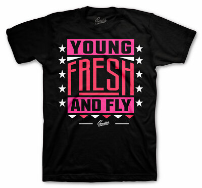 Shirt To Match Jordan 14 Shocking Pink Shoes Pink Blast  - Young Fresh Tee