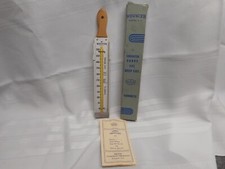 WEKSLER Candy THERMOMETER COMBINATION CANDY AND DEEP FAT VINTAGE NIB