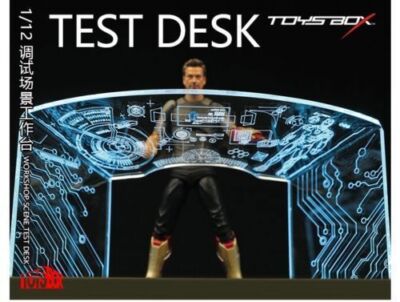 TOYS-BOX 1/12 Comicave SHF  Man Workshop Scene Test Desk Table 6'' Model