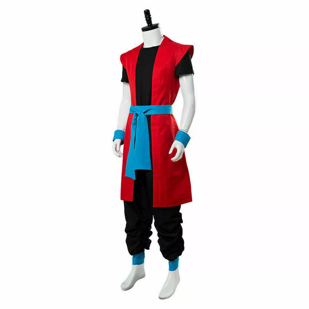 Super Dragon Ball Heroes Black Goku Cosplay Costume