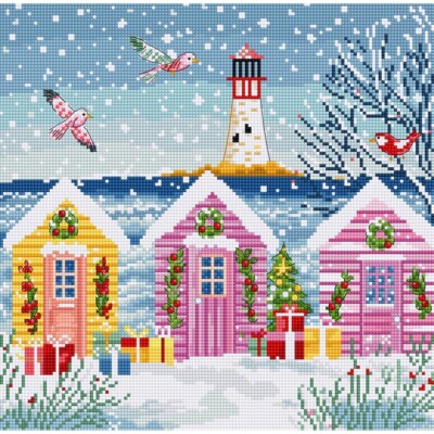 Letistitch Counted Cross Stitch Kit on Canvas Aida with Summer