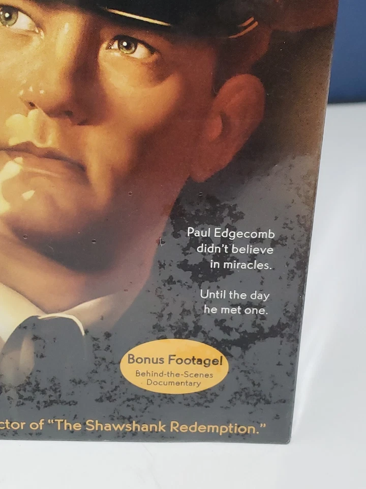 SEALED The Green Mile (VHS, 2000, 2 Tape Set) With Bonus Footage Tom Hanks Foto 2 de 4