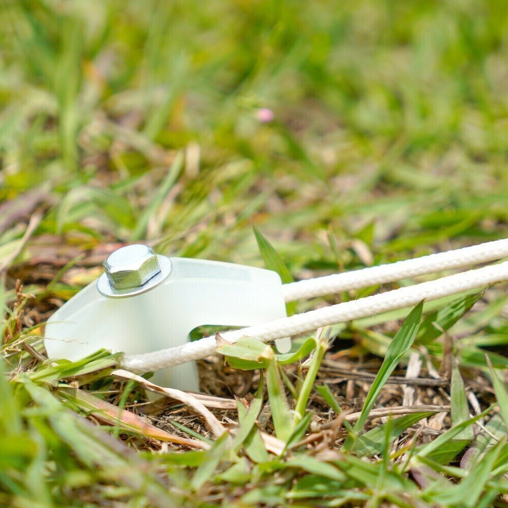 up 15x Heavy Duty Steel Screw Drill Camping Tent Pegs with Glow in The Dark Head eBay